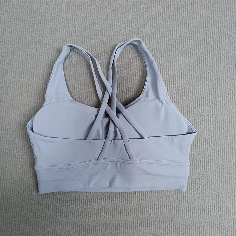 Yoga sports bra Solid color
