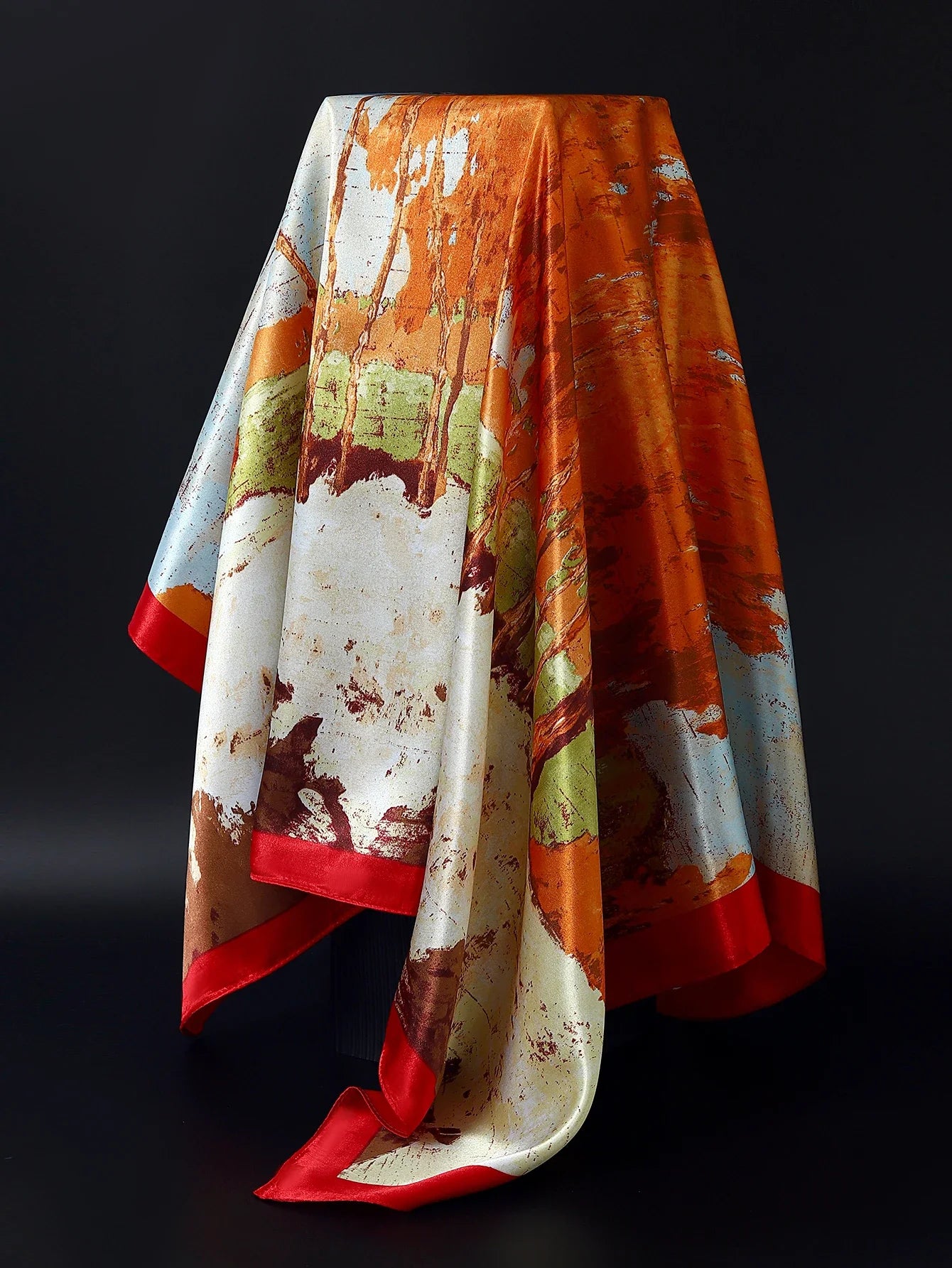 Women Printed Pre-tie Headscarf