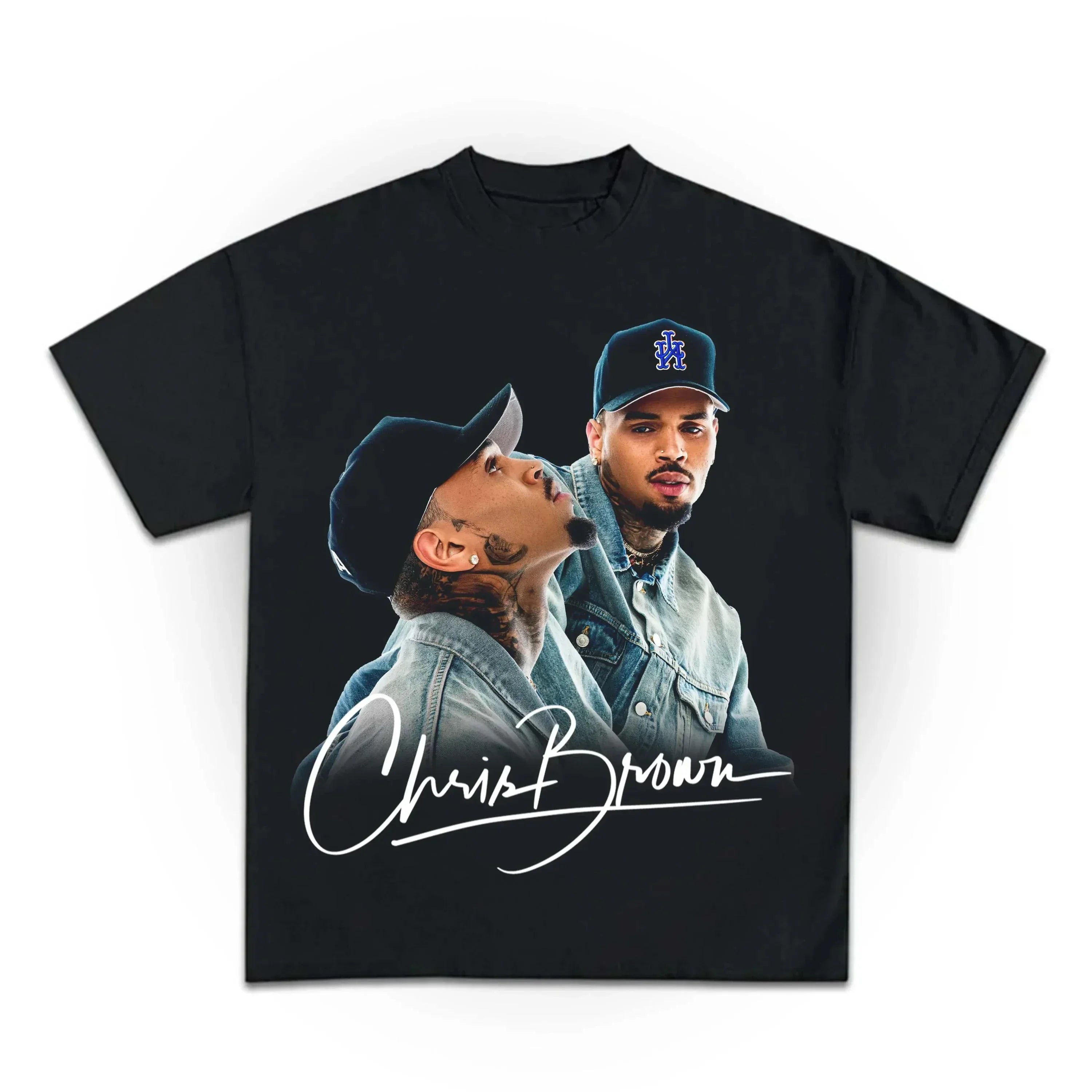 Chris Brown Breezy Bowl XX Concert Tour Cotton T Shirt