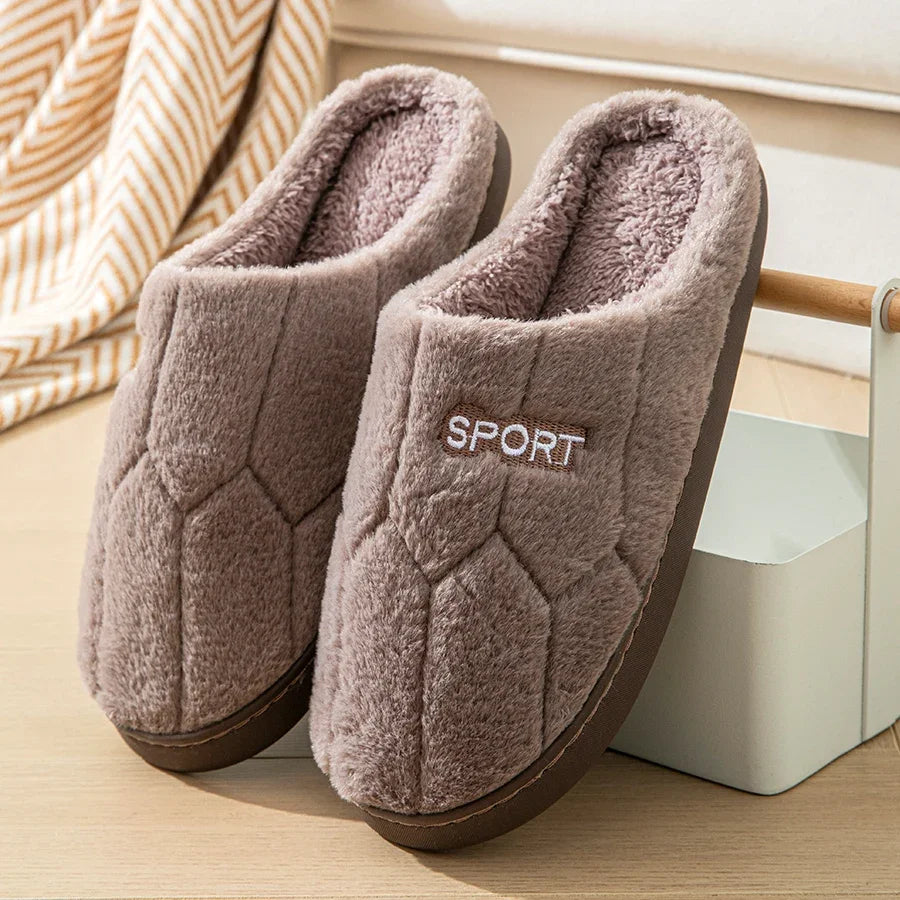 Cotton Slippers for Women in Autumn and Winter