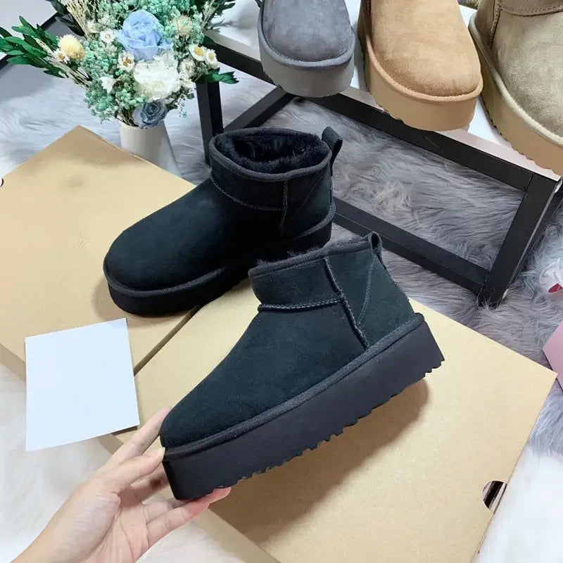 Ultra Mini Platform Boots
