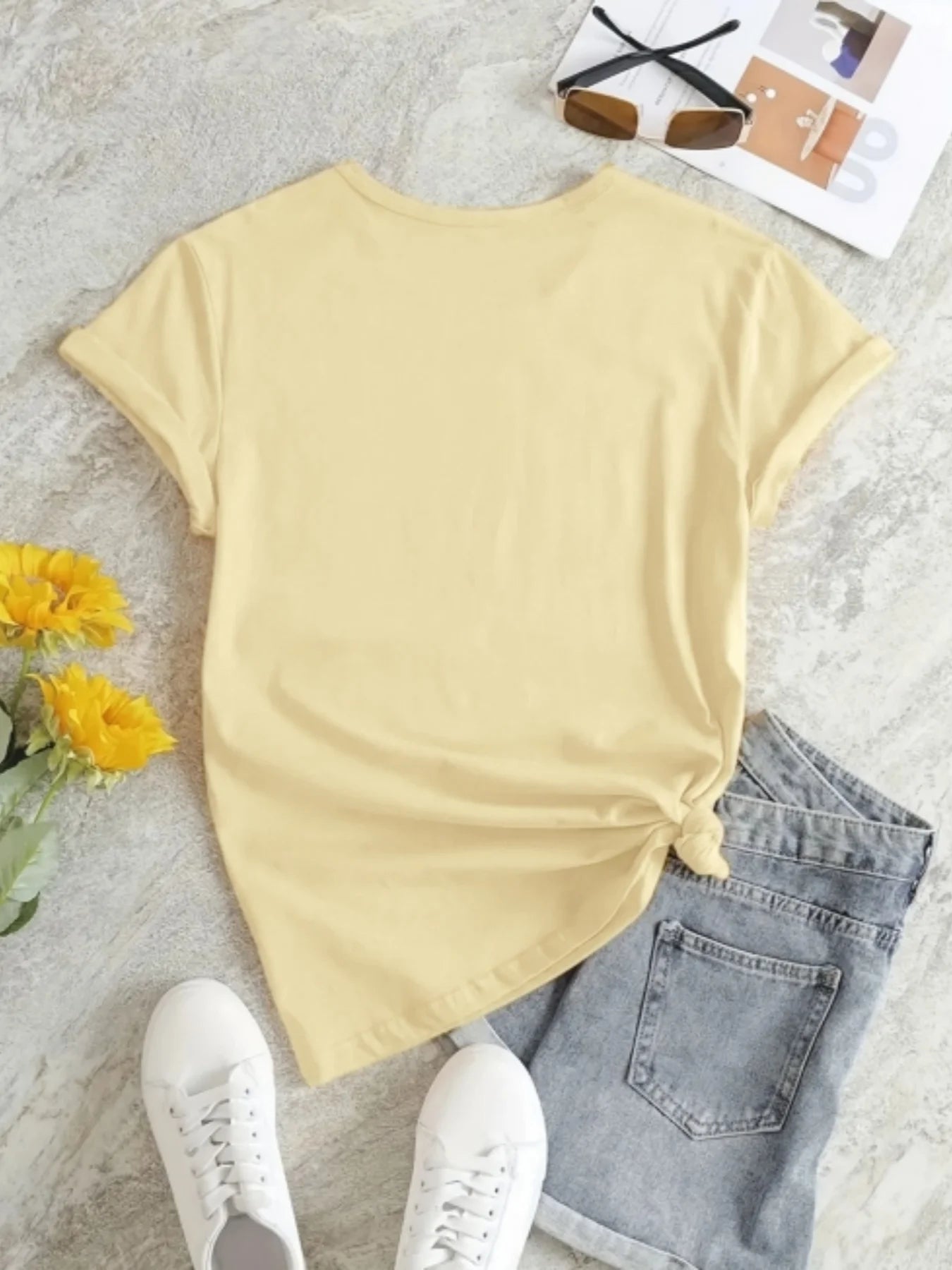 Print, fashionable women's T-shirt