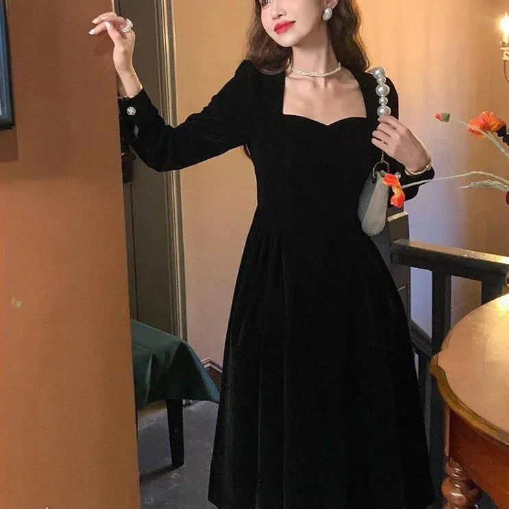 French Hebe Little Black Dress