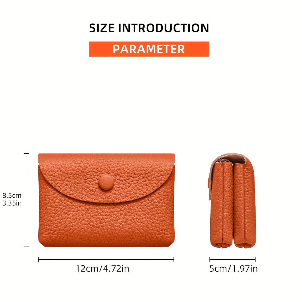 Women's Genuine Leather Mini Wallet