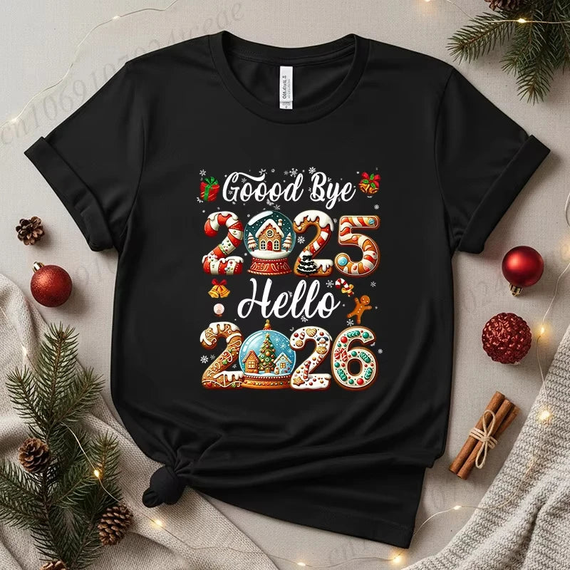 Good Bye 2025 Hello 2026 Shirt