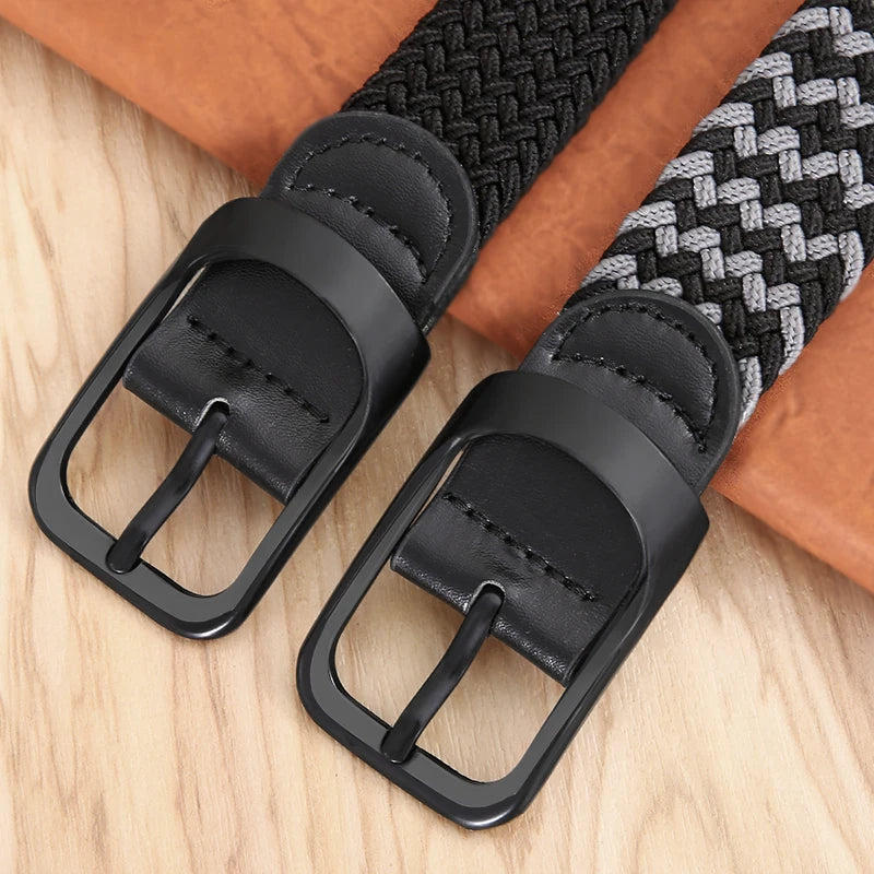 Non-hole Punch-free MEN'S AND WOMEN'S Woven Belt