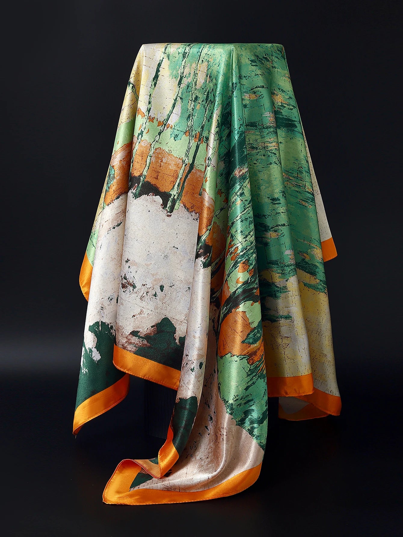 Women Printed Pre-tie Headscarf