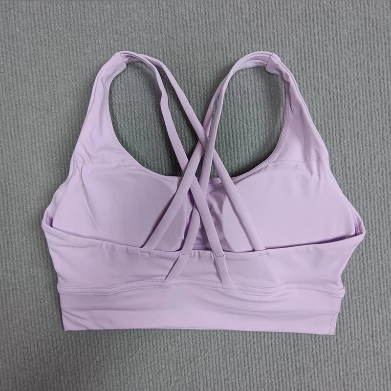 Yoga sports bra Solid color