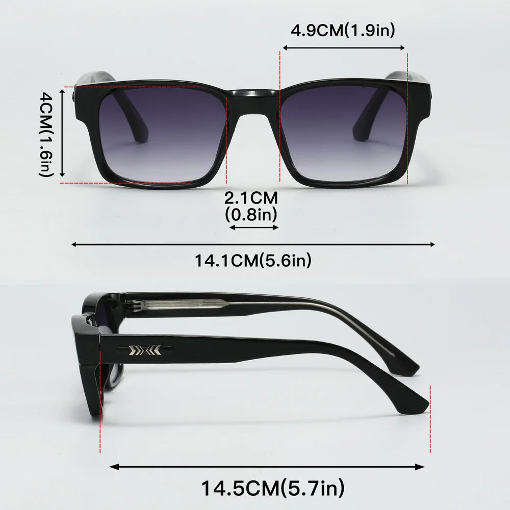 Leopard Anti-Blue Light Full Frame Sunglasses
