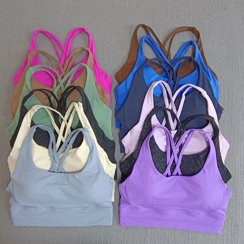 Yoga sports bra Solid color