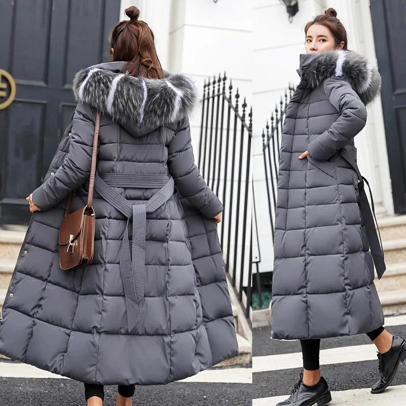 Korean Style Thickened Winter Long Coat