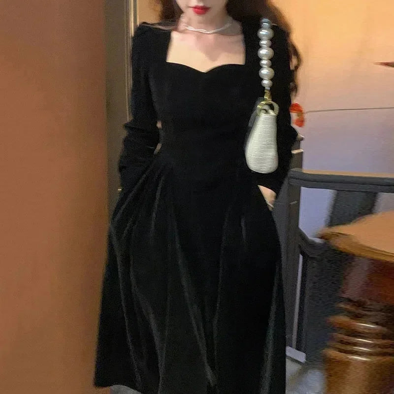 French Hebe Little Black Dress