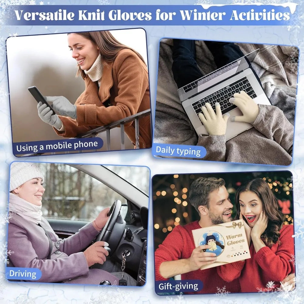Women Winter Touchscreen Gloves