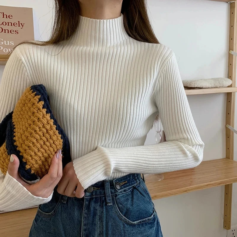 Knit Chic Autumn Winter Sweater Pullovers