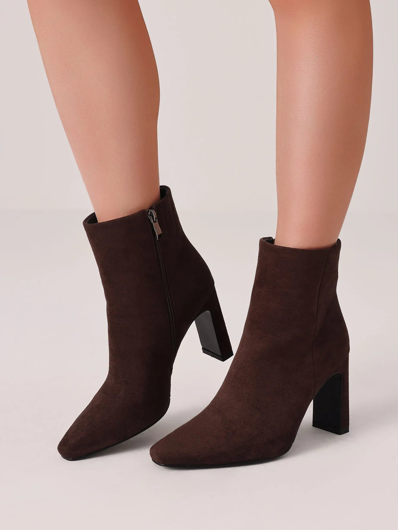 Women's Square Toe Ankle Boots