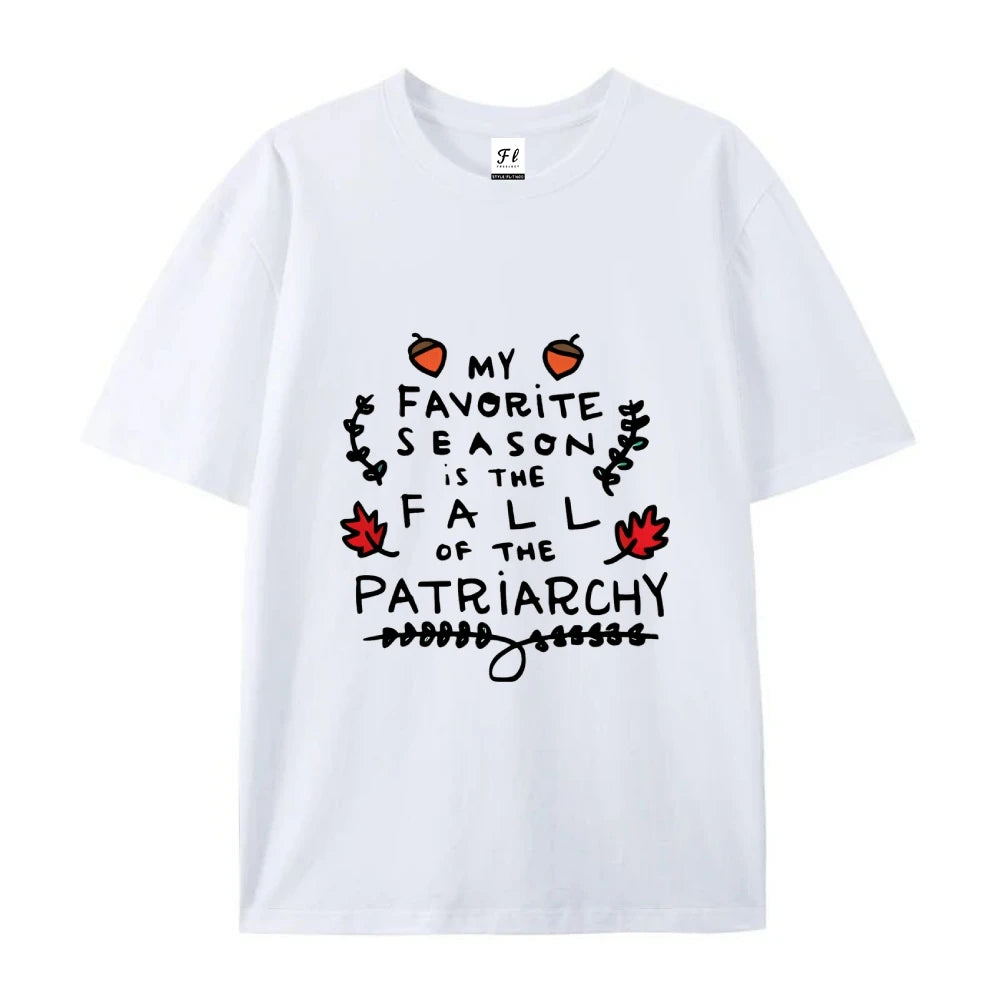 Casual Loose Short Sleeved Bold Feminist T-shirt