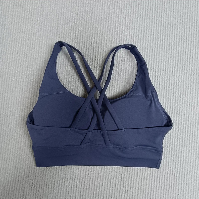 Yoga sports bra Solid color