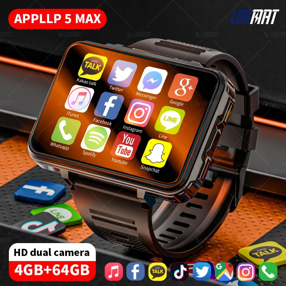 Android Smartwatches Dual Camera with Flashlight