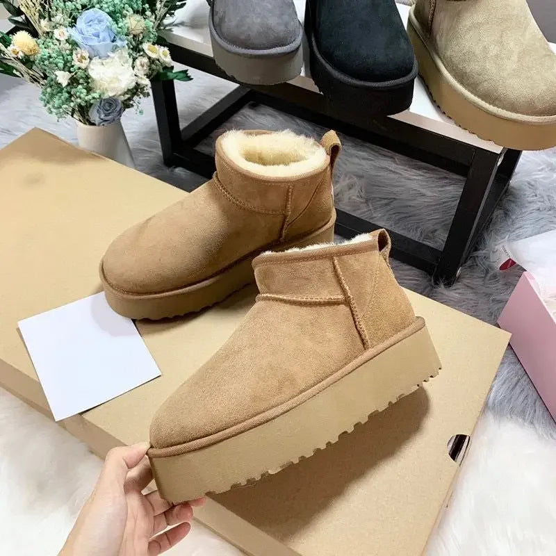 Ultra Mini Platform Boots