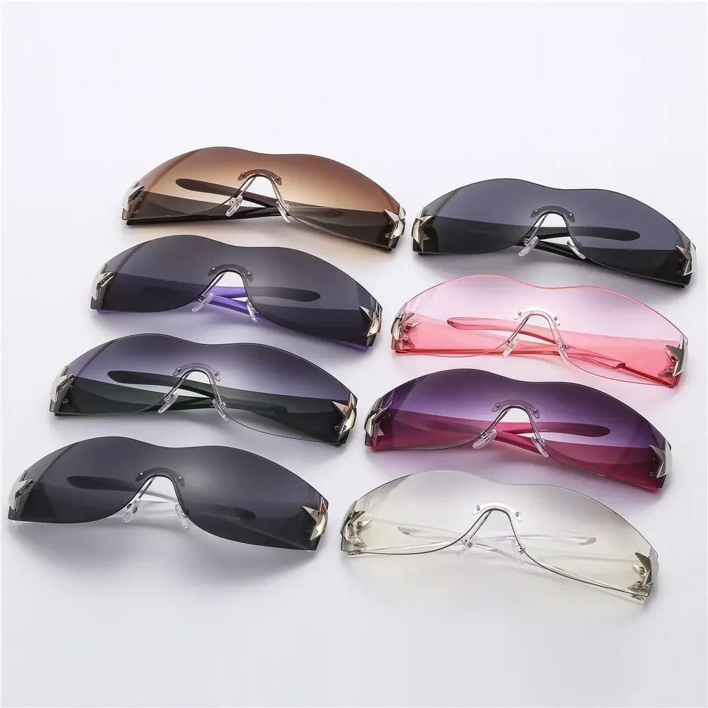 Wrap Around Sunglasses for Women Men