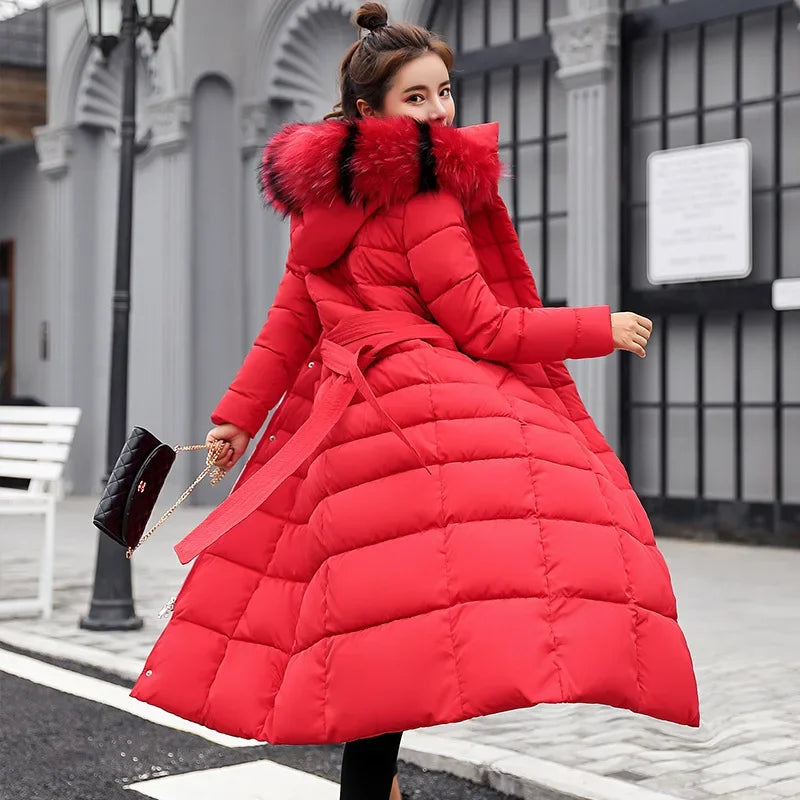 Korean Style Thickened Winter Long Coat