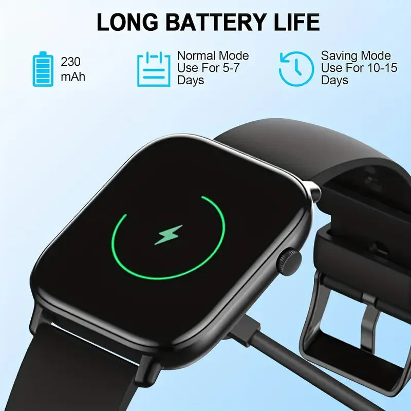 Waterproof Smartwatch Women Men Android IOS