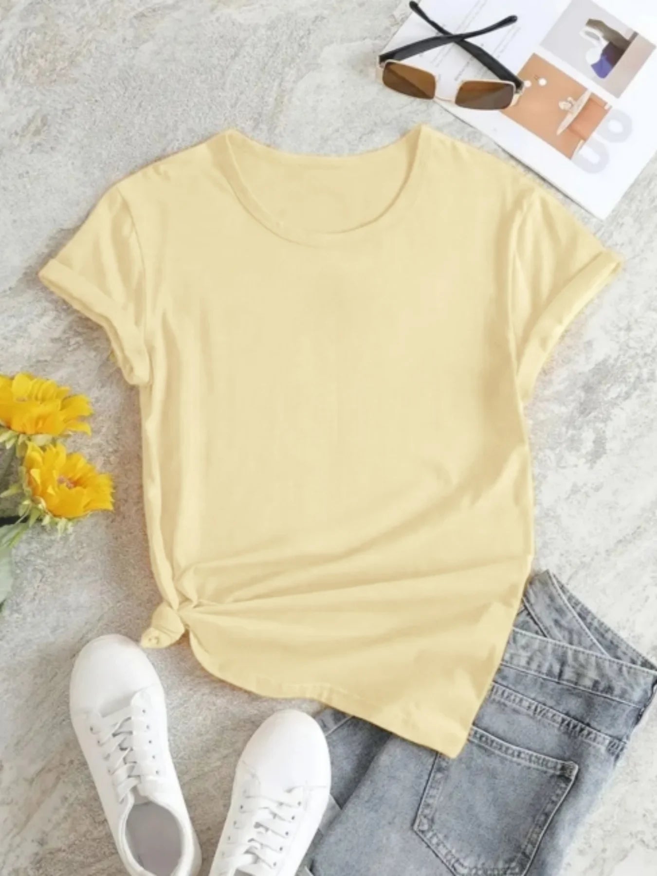 Print, fashionable women's T-shirt