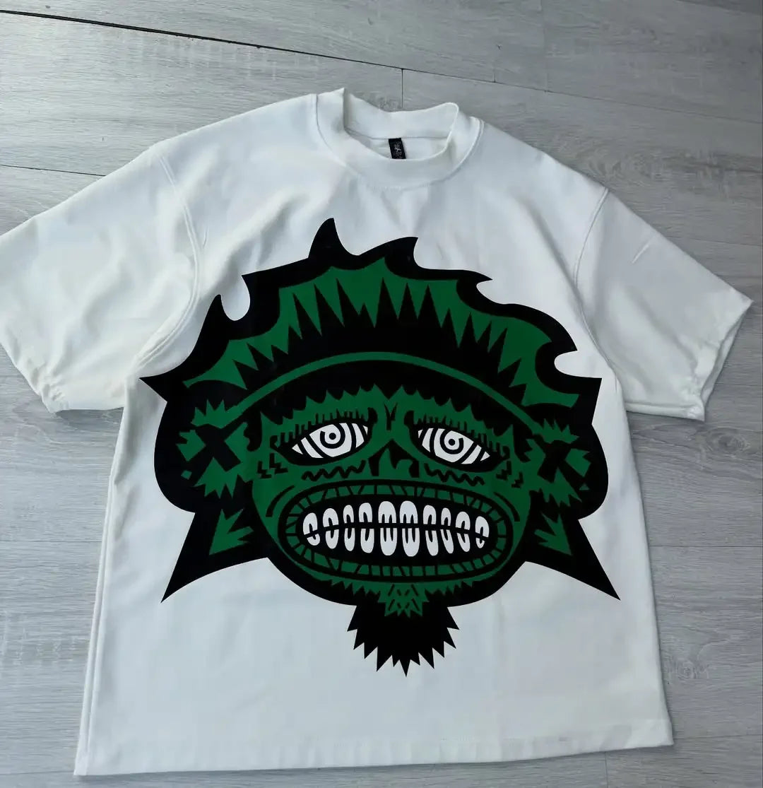 Men and Women Short Sleeved Fashion T-shirt