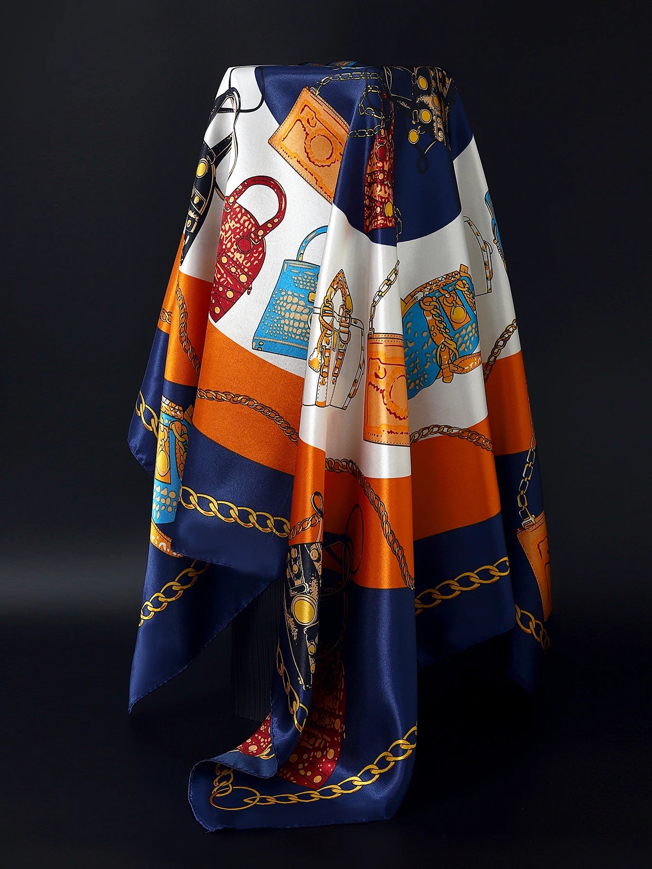 Women Printed Pre-tie Headscarf