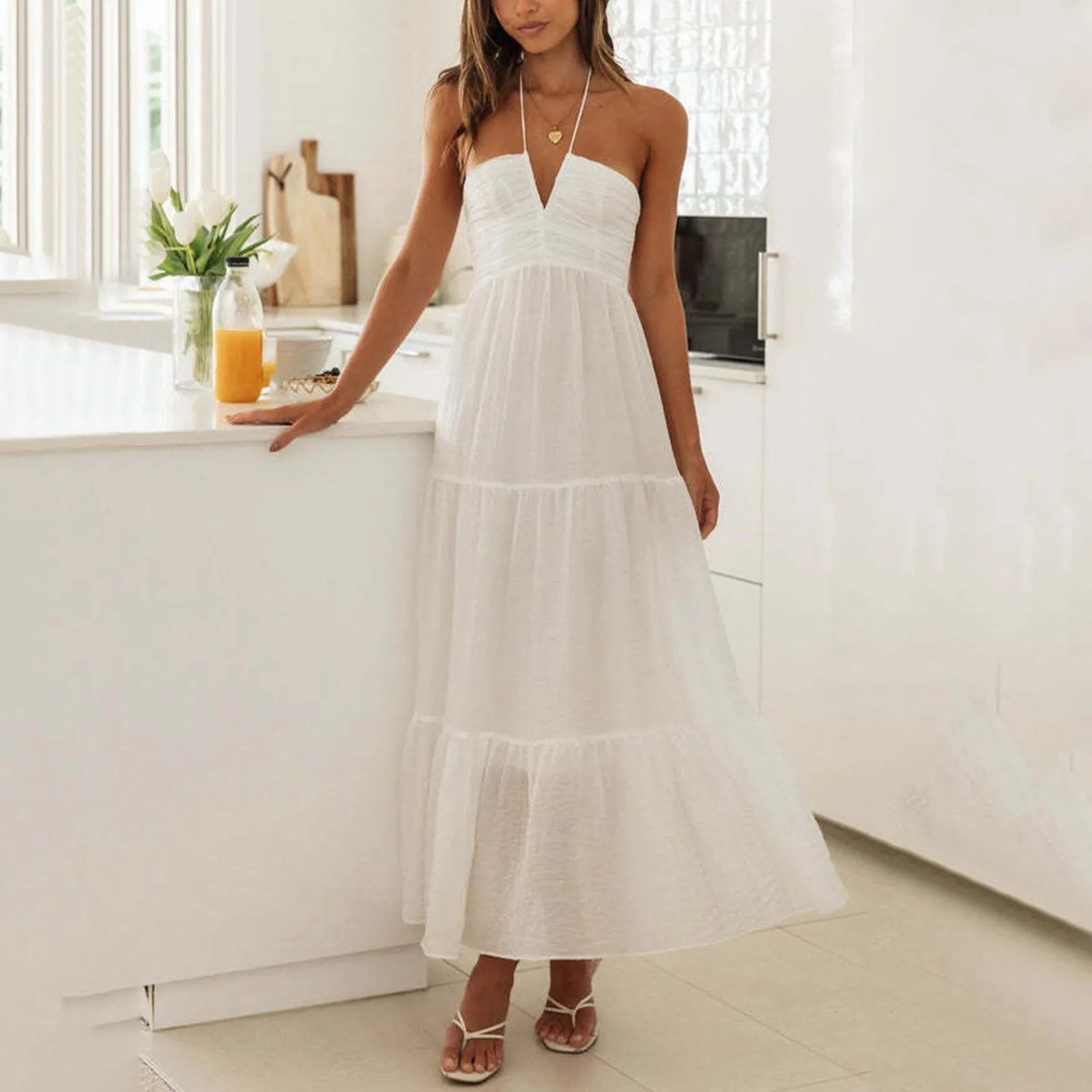 Solid Color Off Shoulder Layered Tulle Formal Dresses for Women