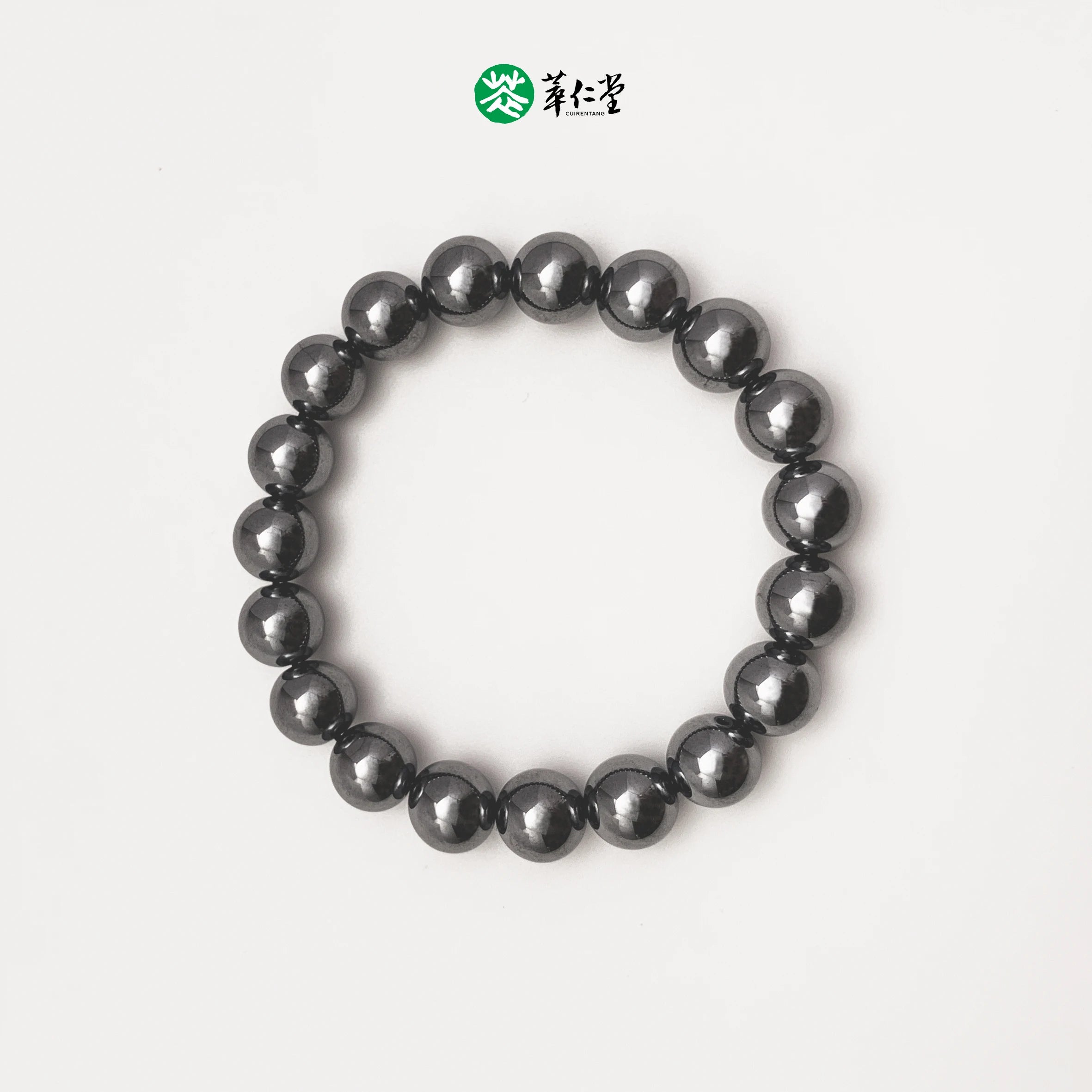 Titanium Hertz bracelet with small beads