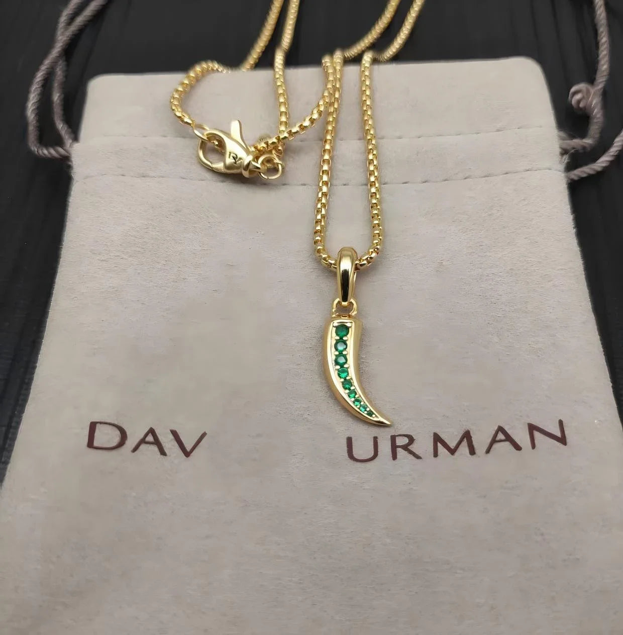 DY Classic Love Star Pearl Pendant Necklace