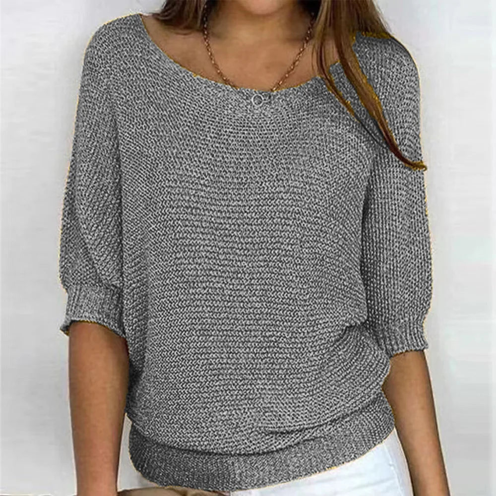 Women Sweater Basic Pullover