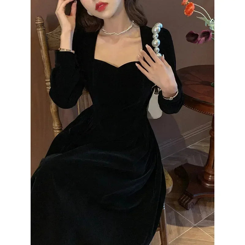 French Hebe Little Black Dress