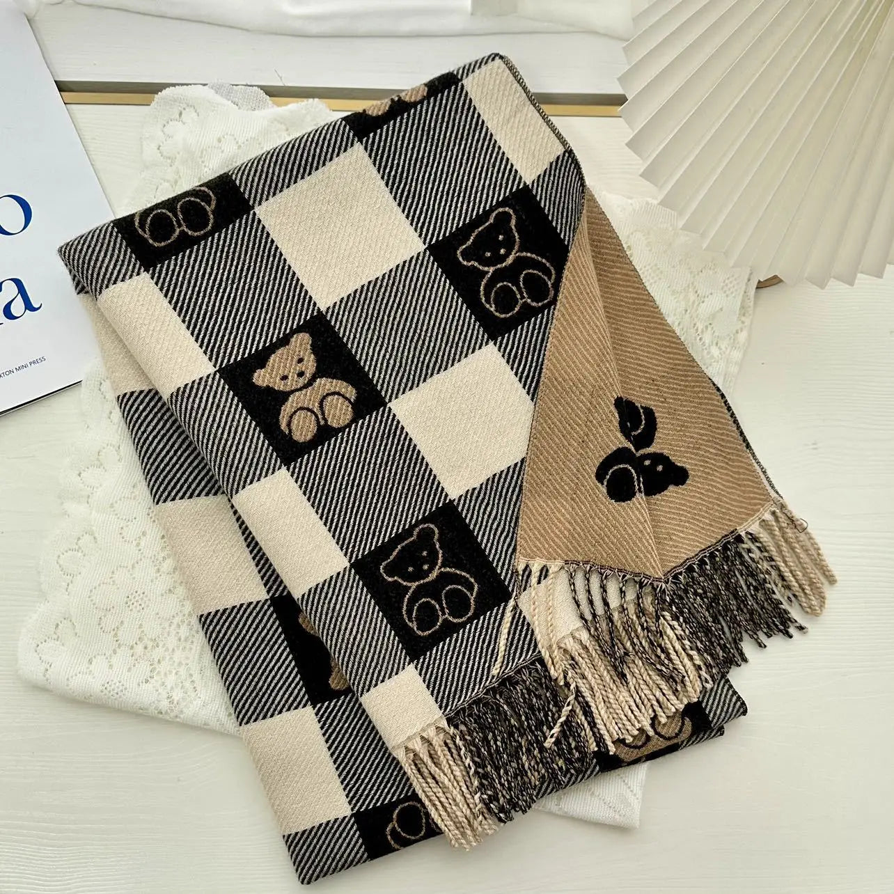 Winter Cashmere Scarf Women