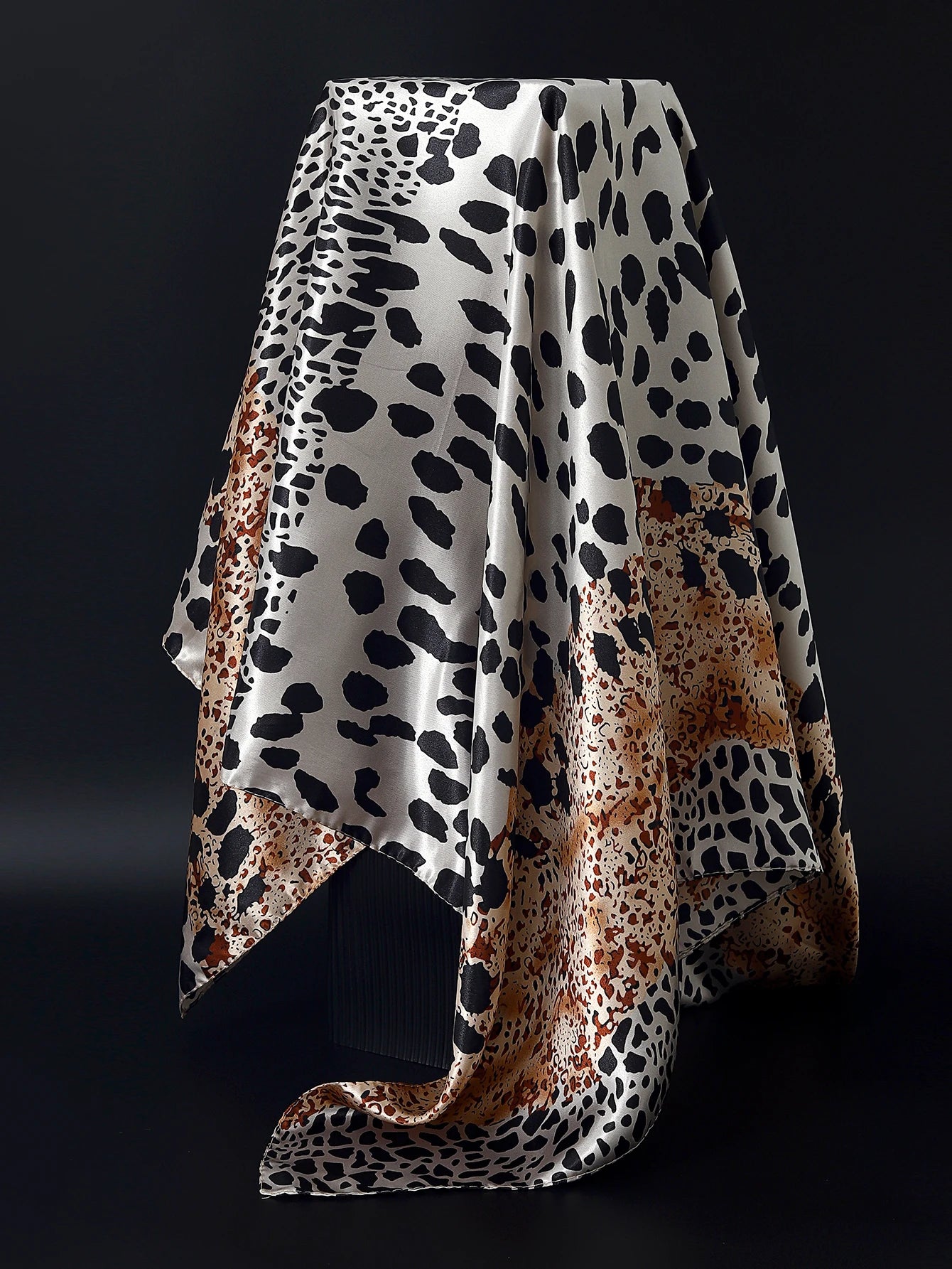 Women Printed Pre-tie Headscarf