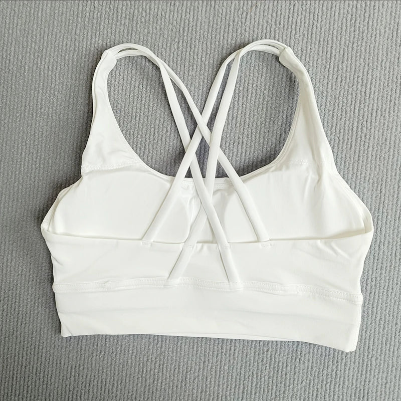 Yoga sports bra Solid color