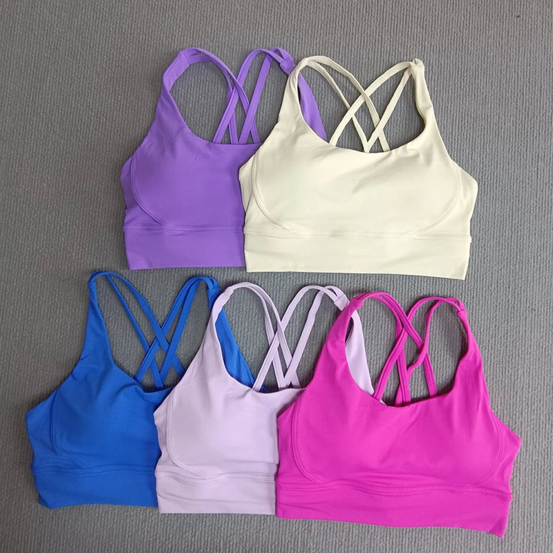 Yoga sports bra Solid color