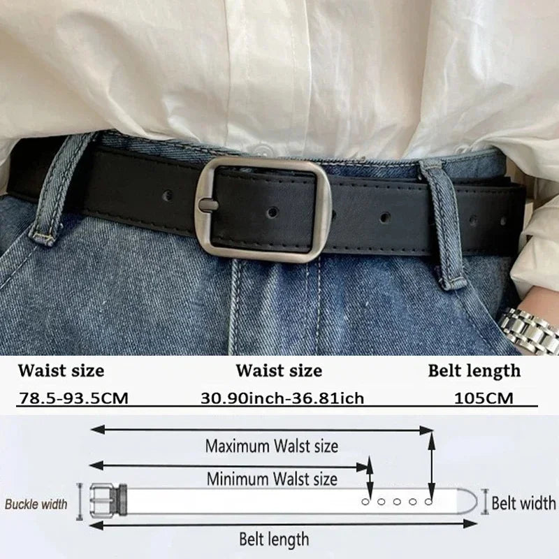 PU Leather Belt for Women's