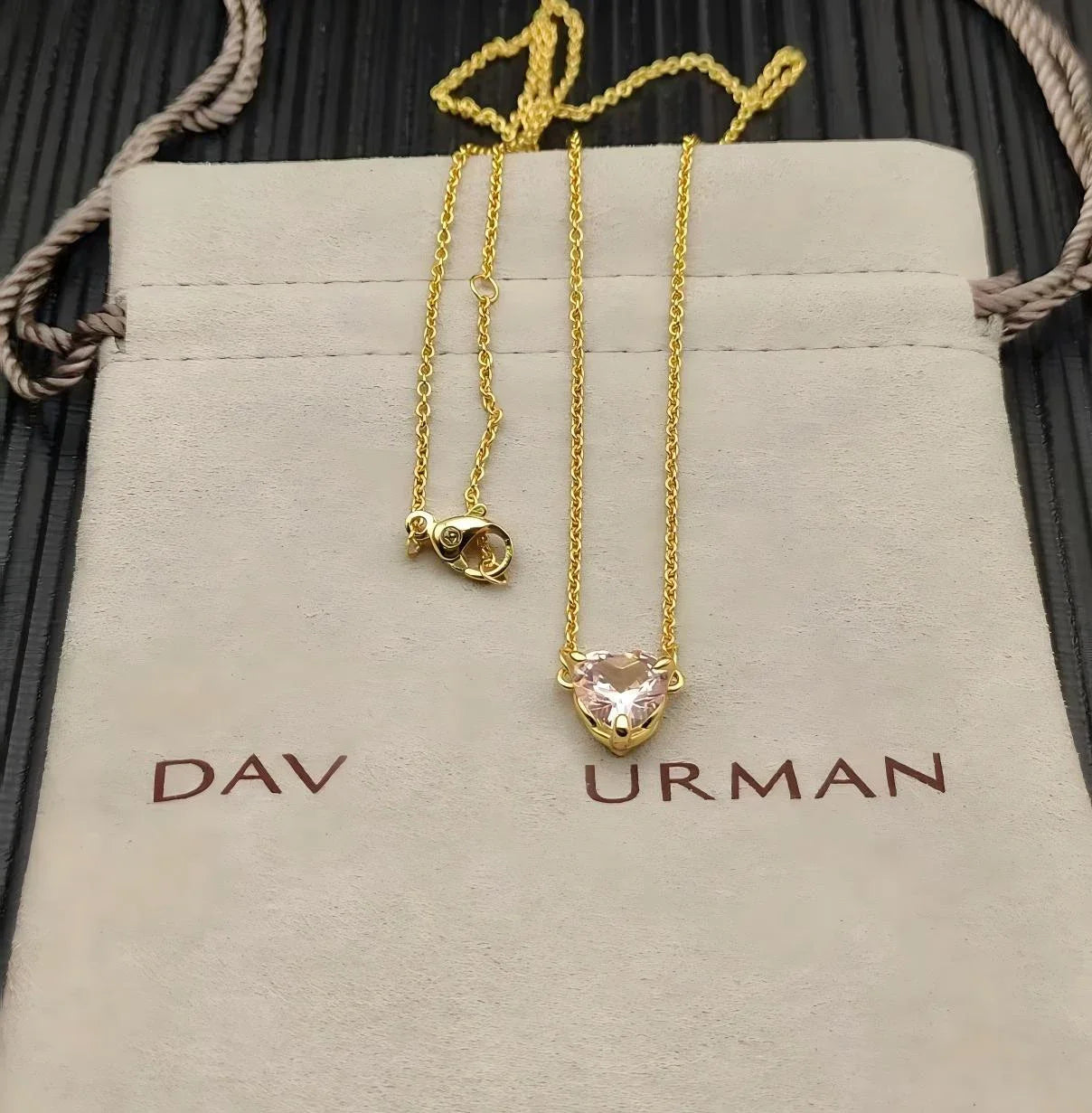 DY Classic Love Star Pearl Pendant Necklace