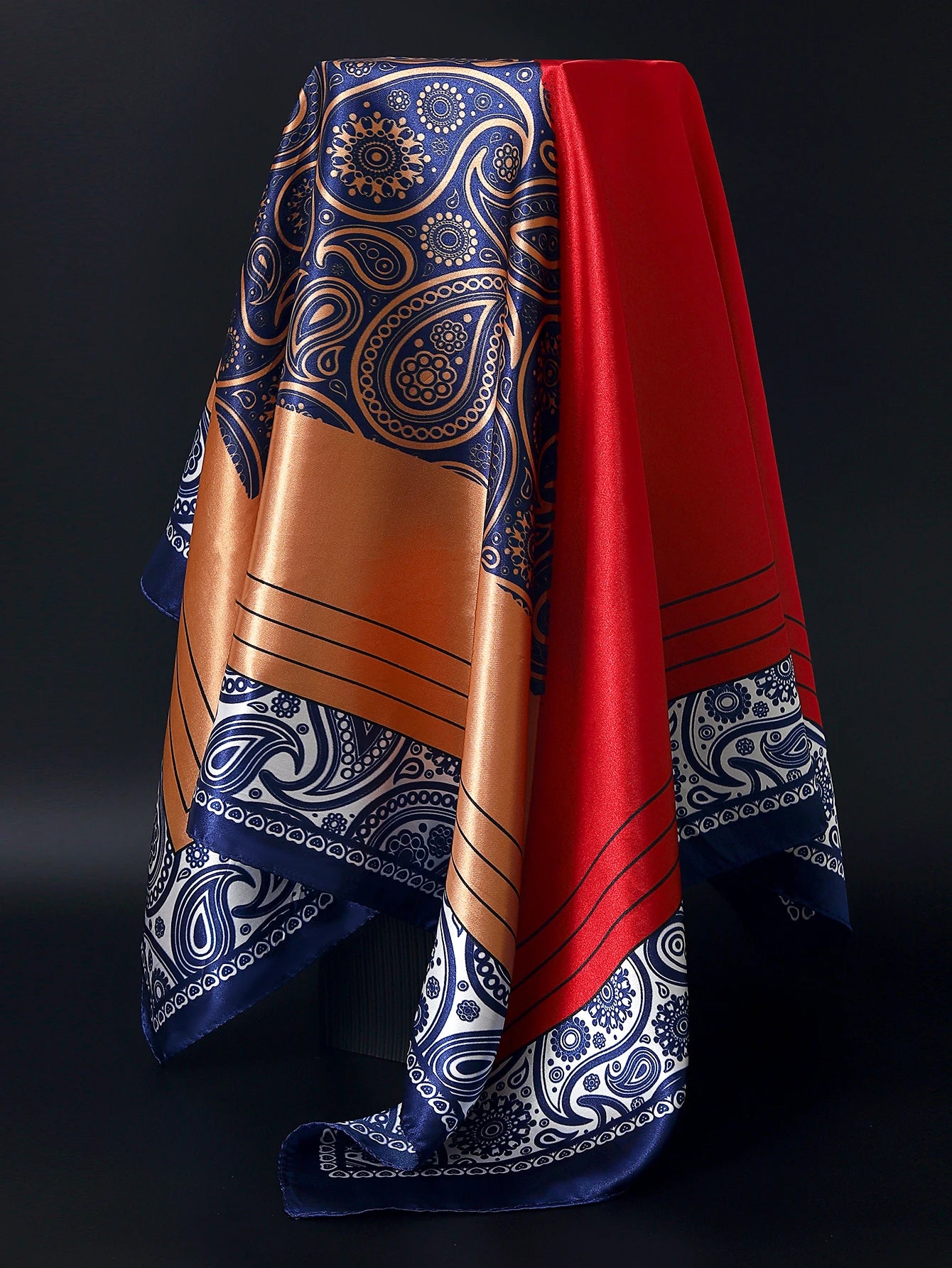 Women Printed Pre-tie Headscarf