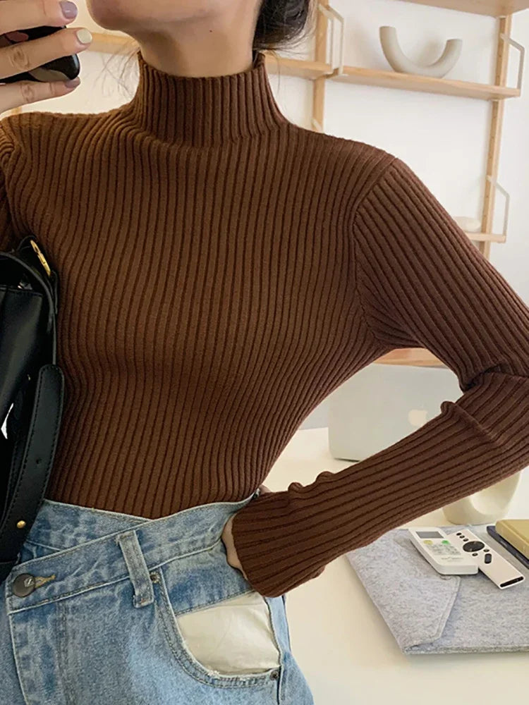 Knit Chic Autumn Winter Sweater Pullovers