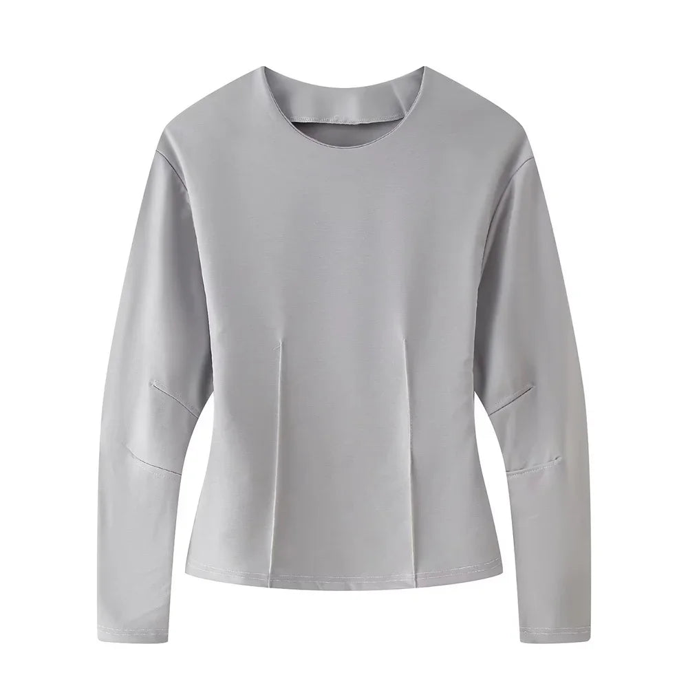 women's high waist elastic pants spring new casual set