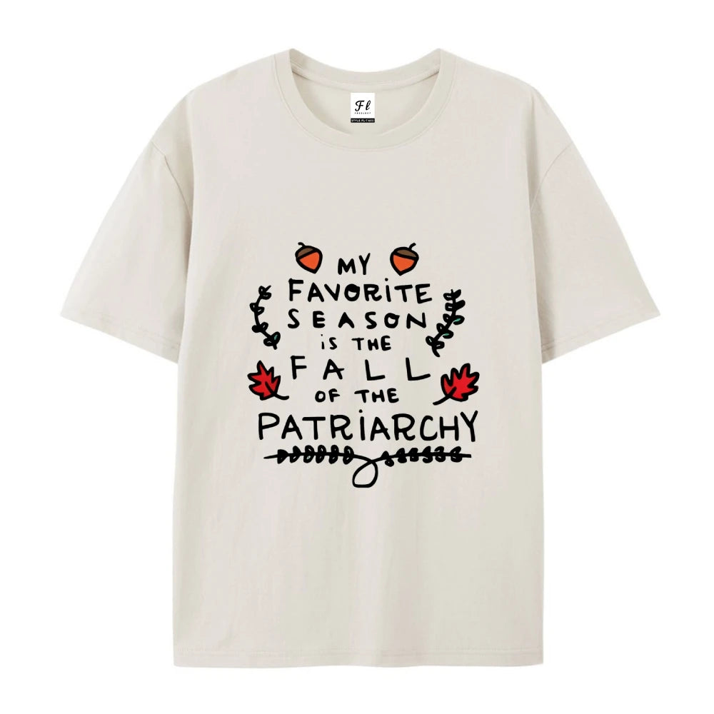 Casual Loose Short Sleeved Bold Feminist T-shirt