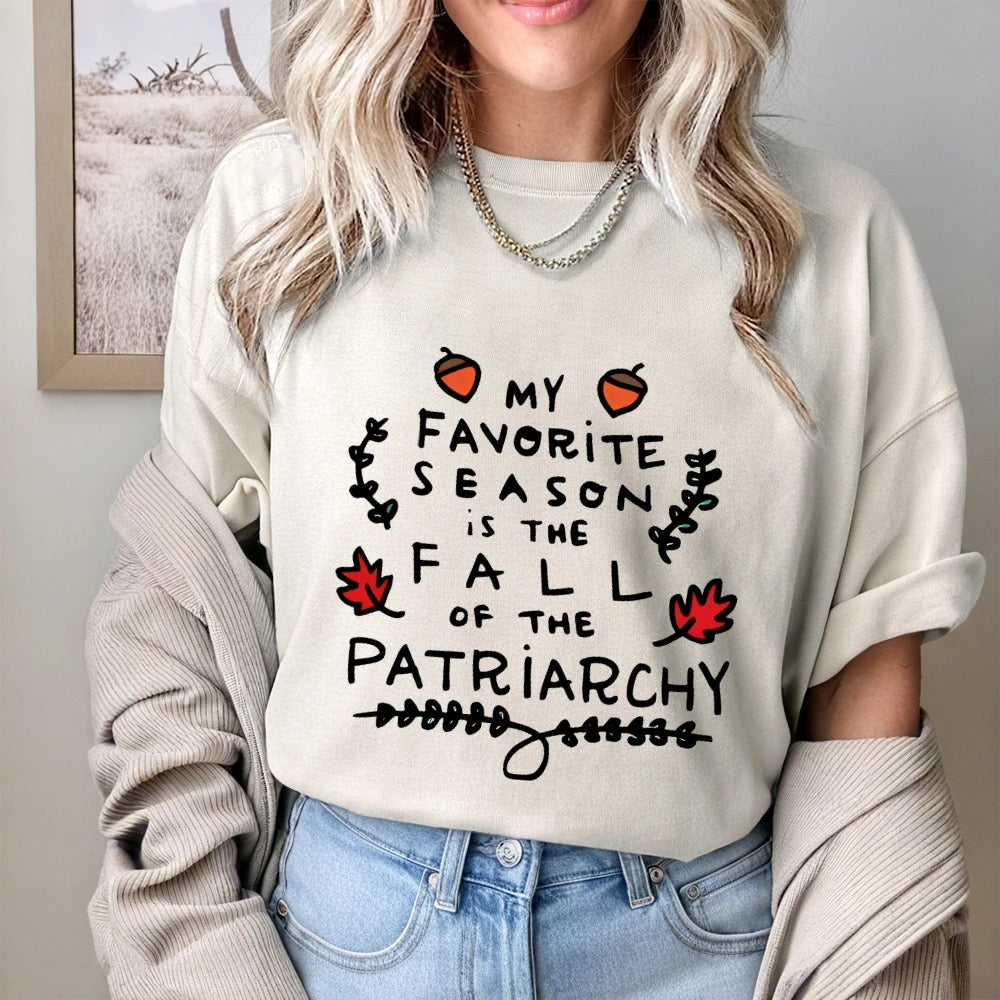 Casual Loose Short Sleeved Bold Feminist T-shirt