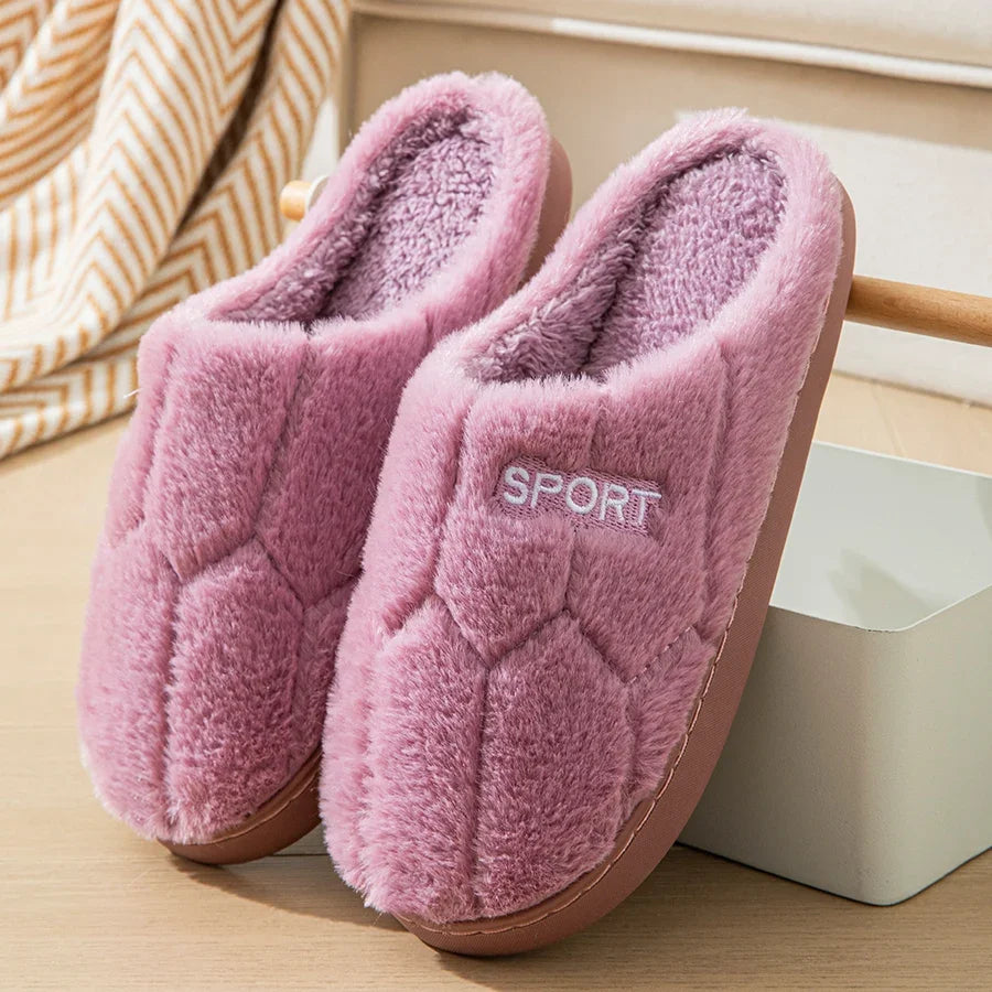 Cotton Slippers for Women in Autumn and Winter