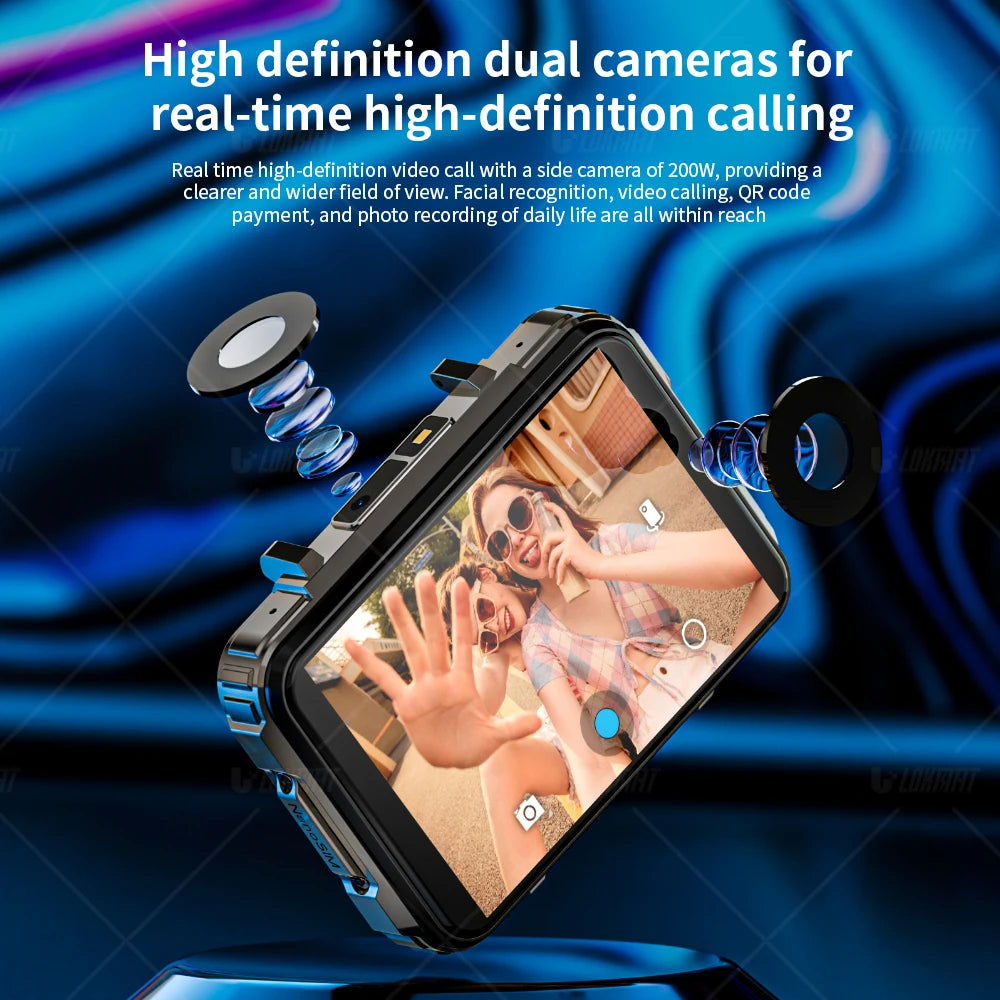 Android Smartwatches Dual Camera with Flashlight